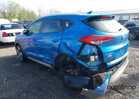 2018 Hyundai Tucson Sport из США, поврежденный, VIN KM8J33AL1JU693916